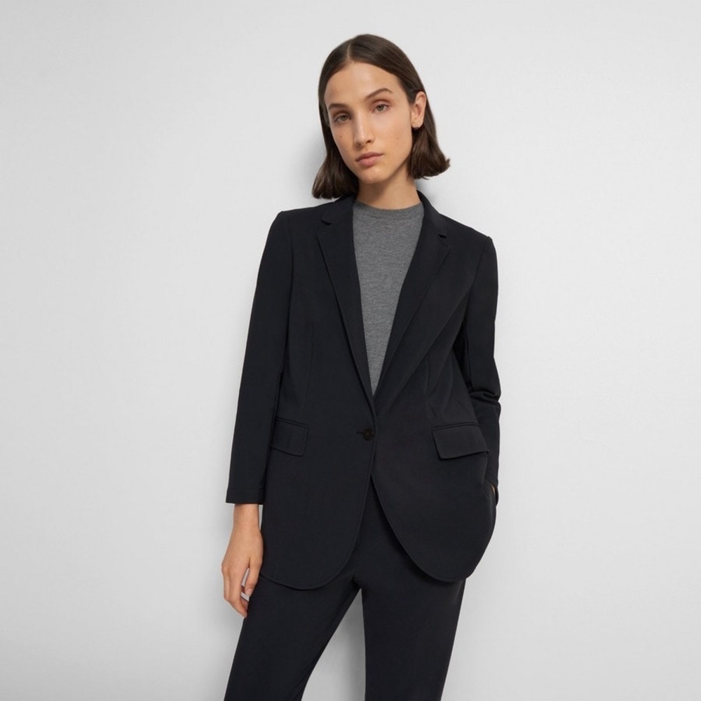 Theory, Casual Blazer in Precision Ponty